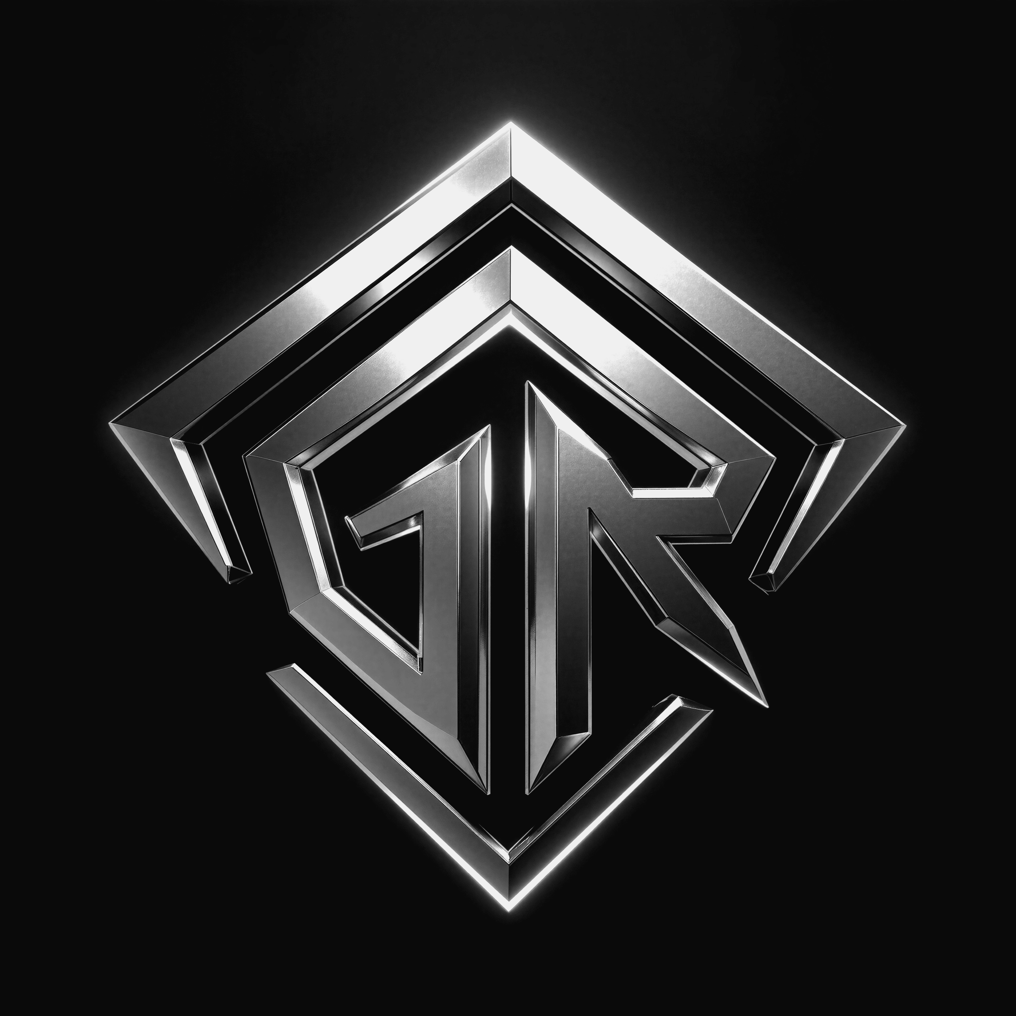 High-Contrast Monochrome Mark